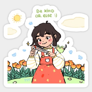 be kind Sticker